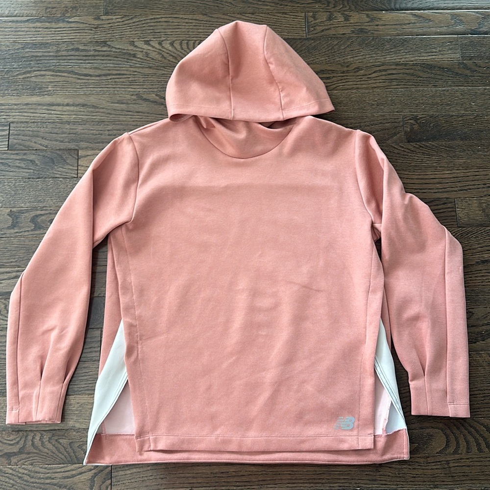 New Balance split hem hoodie